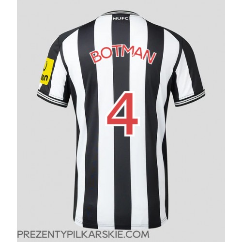 Stroje piłkarskie Newcastle United Sven Botman #4 Koszulka Podstawowej 2023-24 Krótki Rękaw